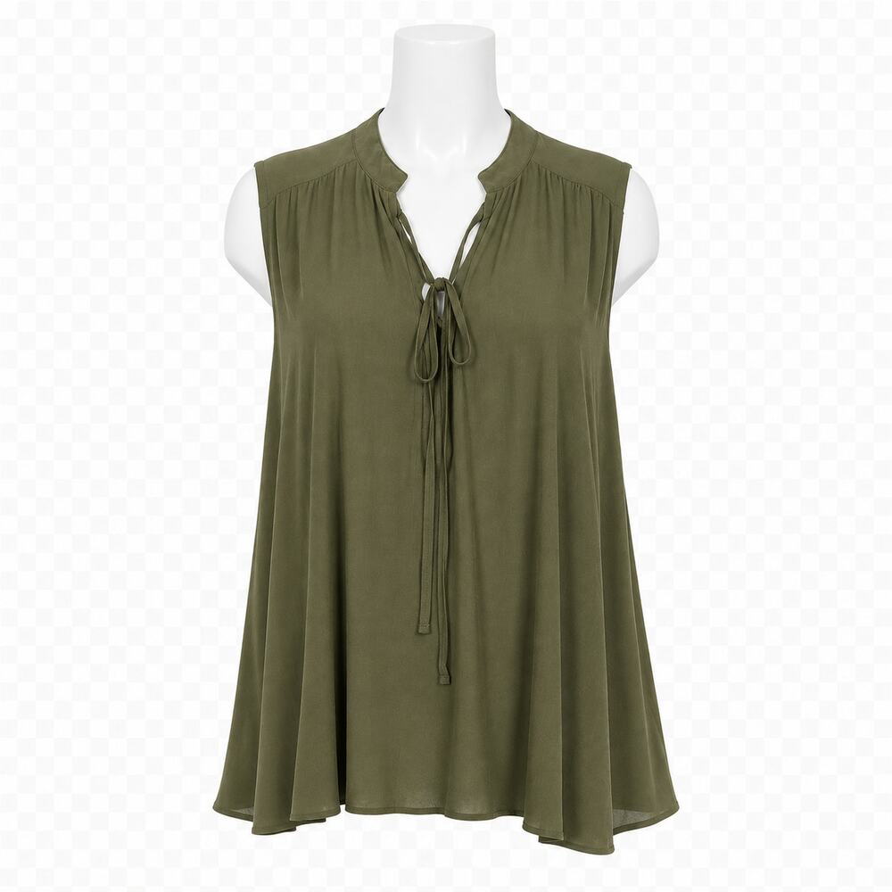 Melissa McCarthy Seven Sleeveless Rayon Top - Boho Chic - Size 3X